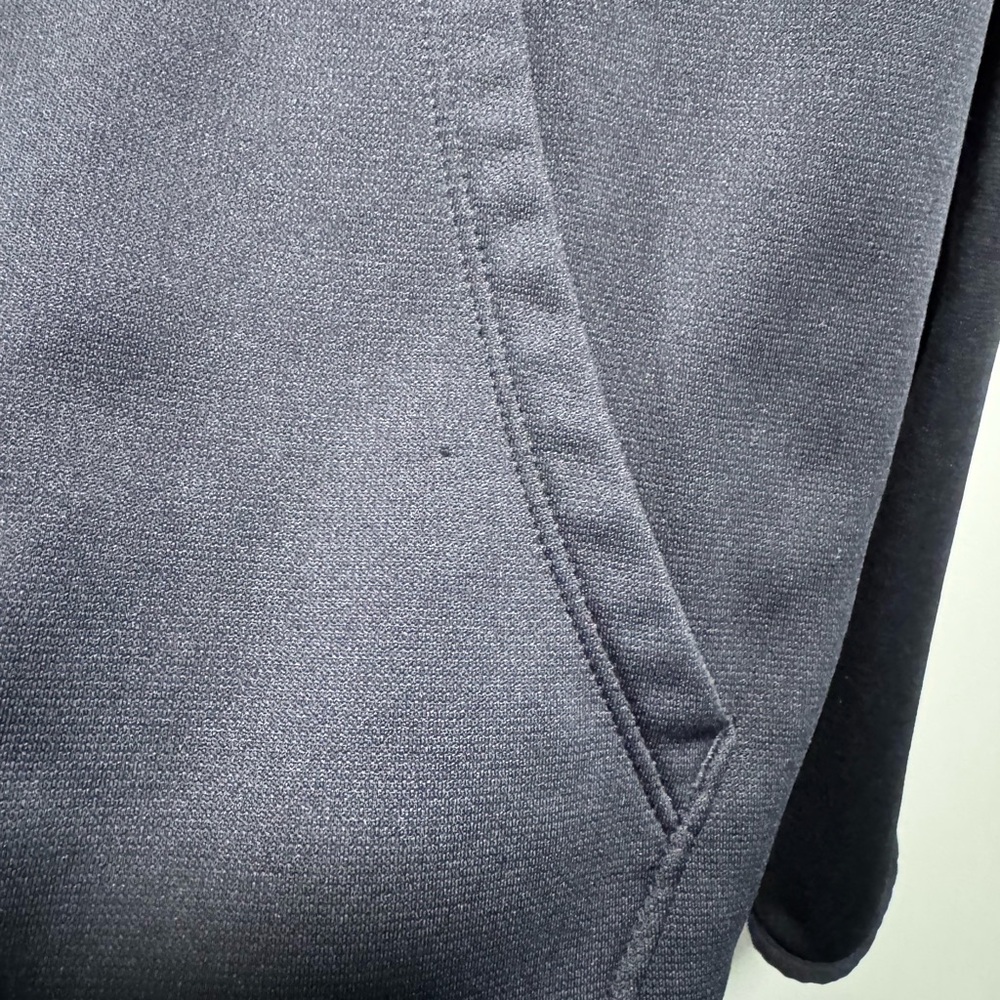 Under Armour Essential Fleece Black Hoodie - Picture 8 of 8